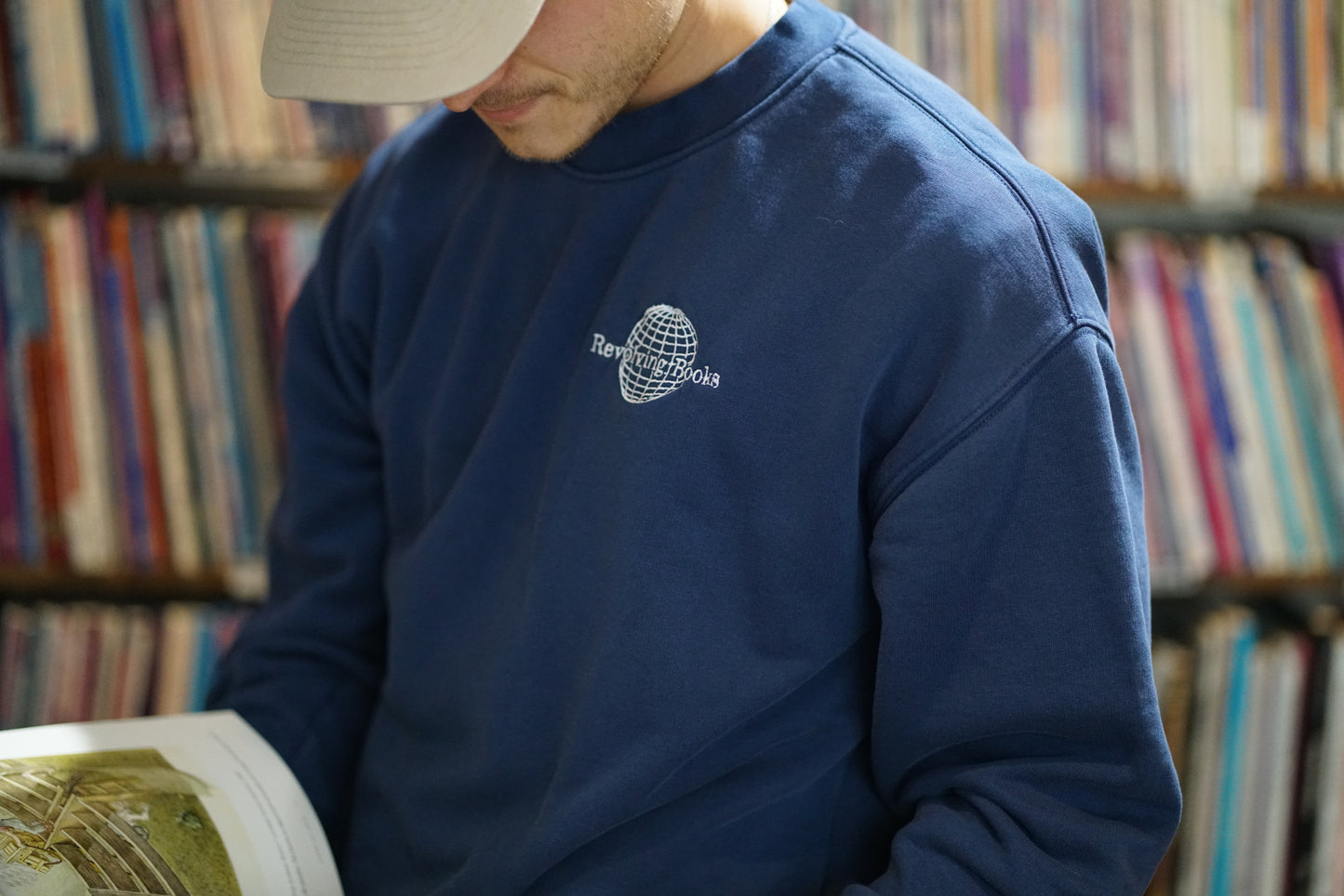 Embroidered Crewneck Sweatshirt