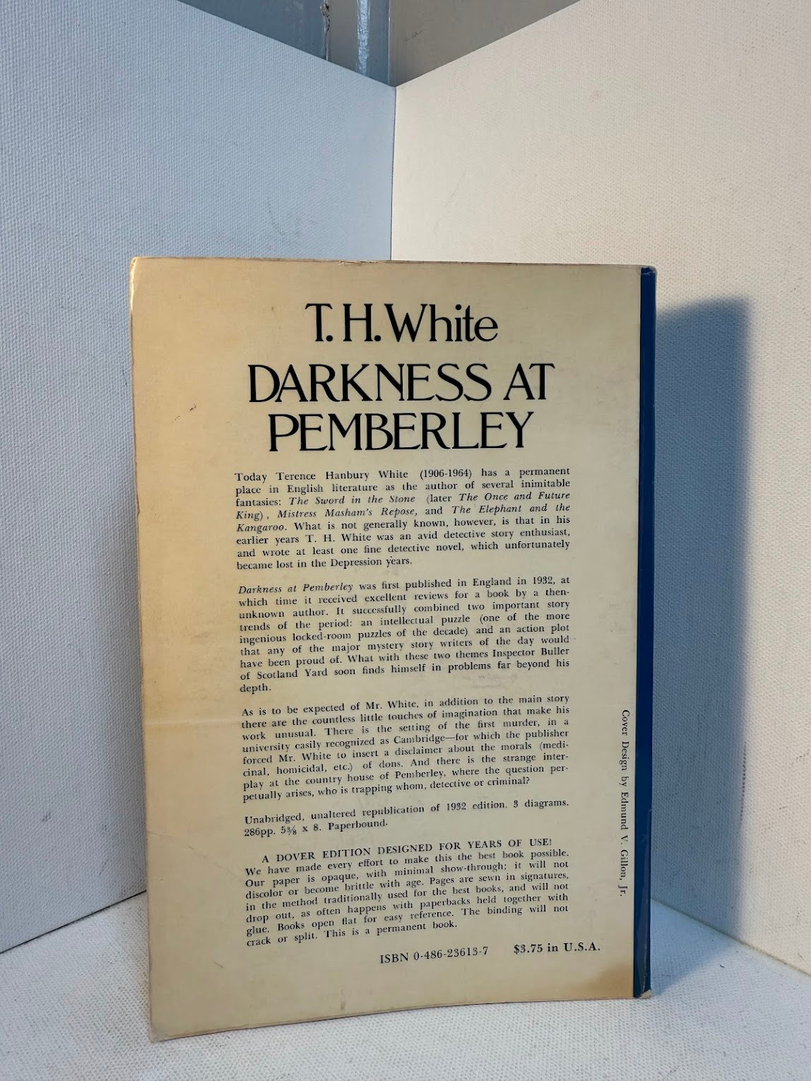 Darkness at Pemberley by T.H. White