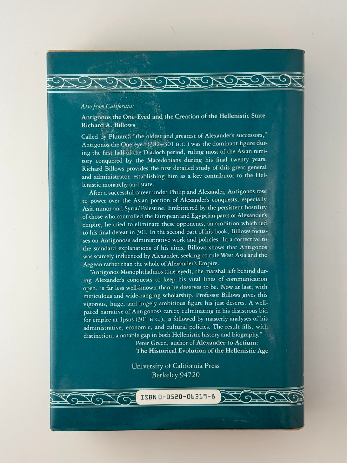 A History of Macedonia by R. Malcom Errington