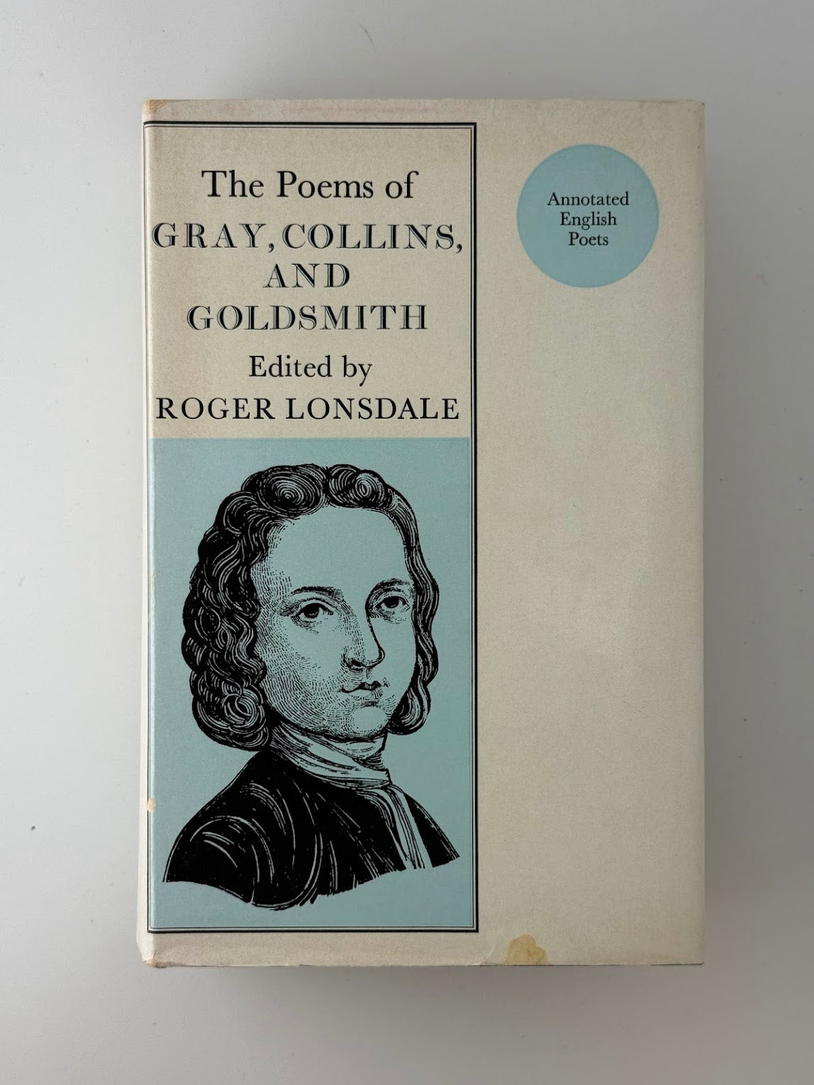 The Poems of Gray, Collins, and Goldsmith edited by Roger Lonsdale