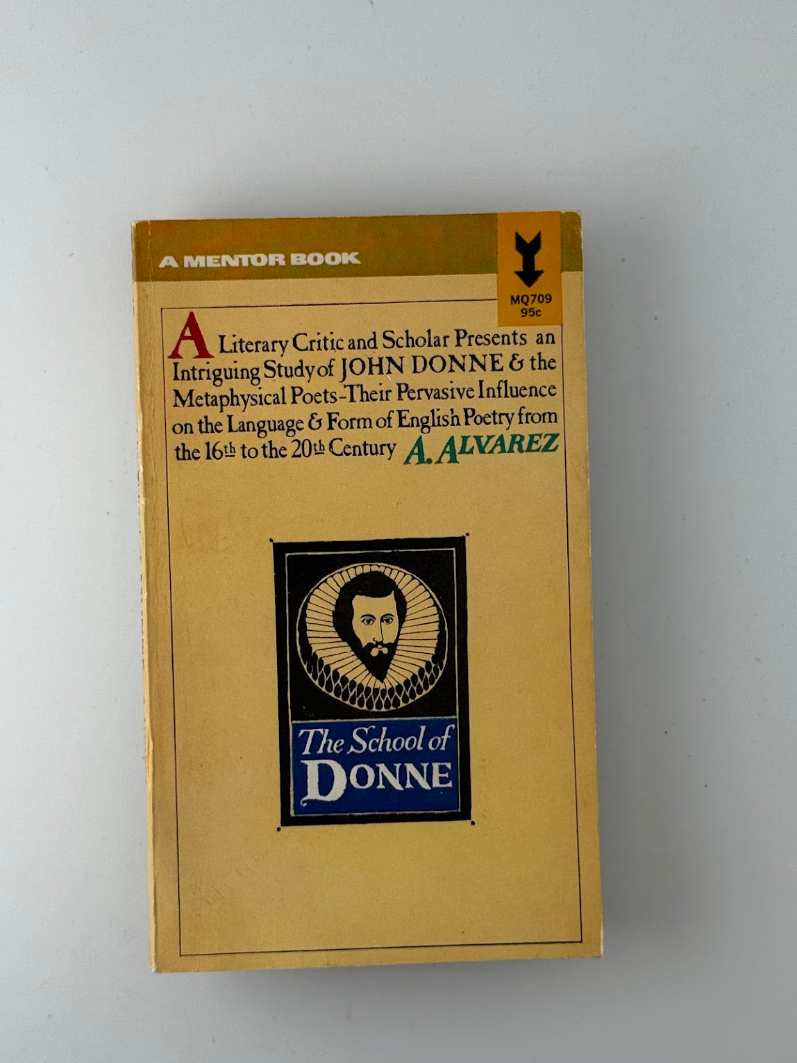 The School of Donne by A. Alvarez