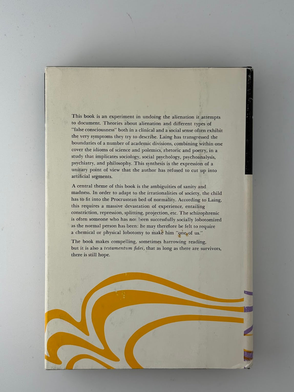 The Politics of Experience by R.D. Laing