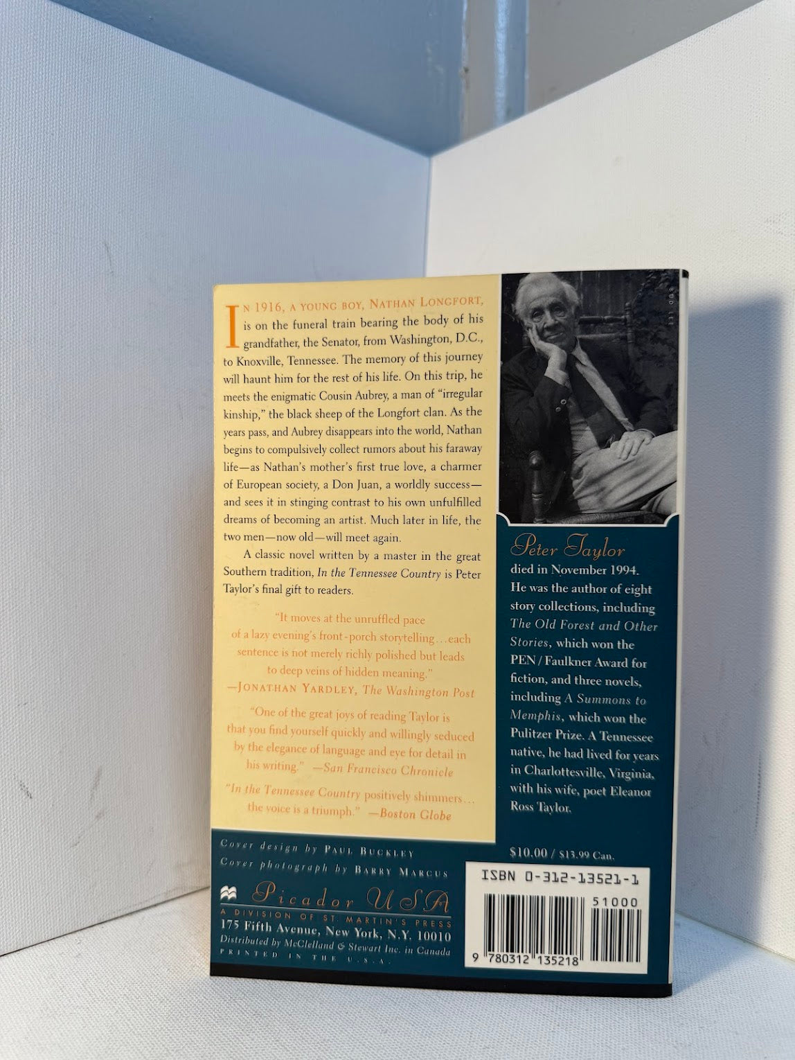 In the Tennessee Country by Peter Taylor