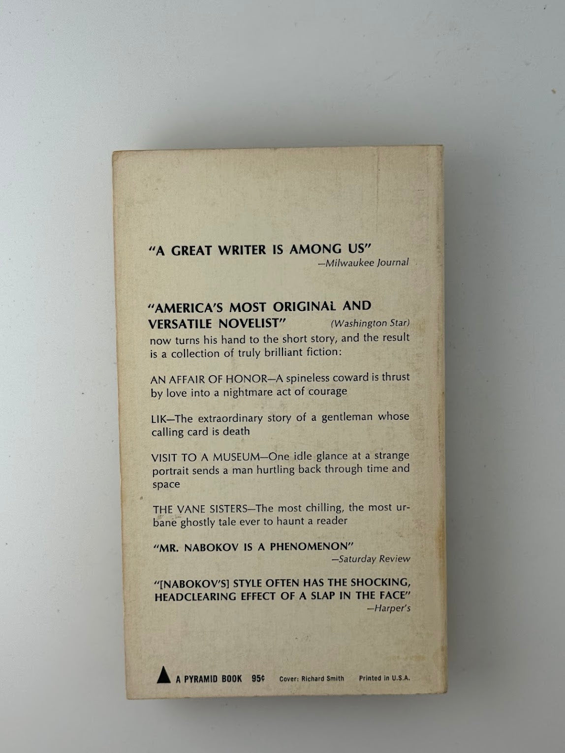 Nabokov's Quarter by Vladimir Nabokov