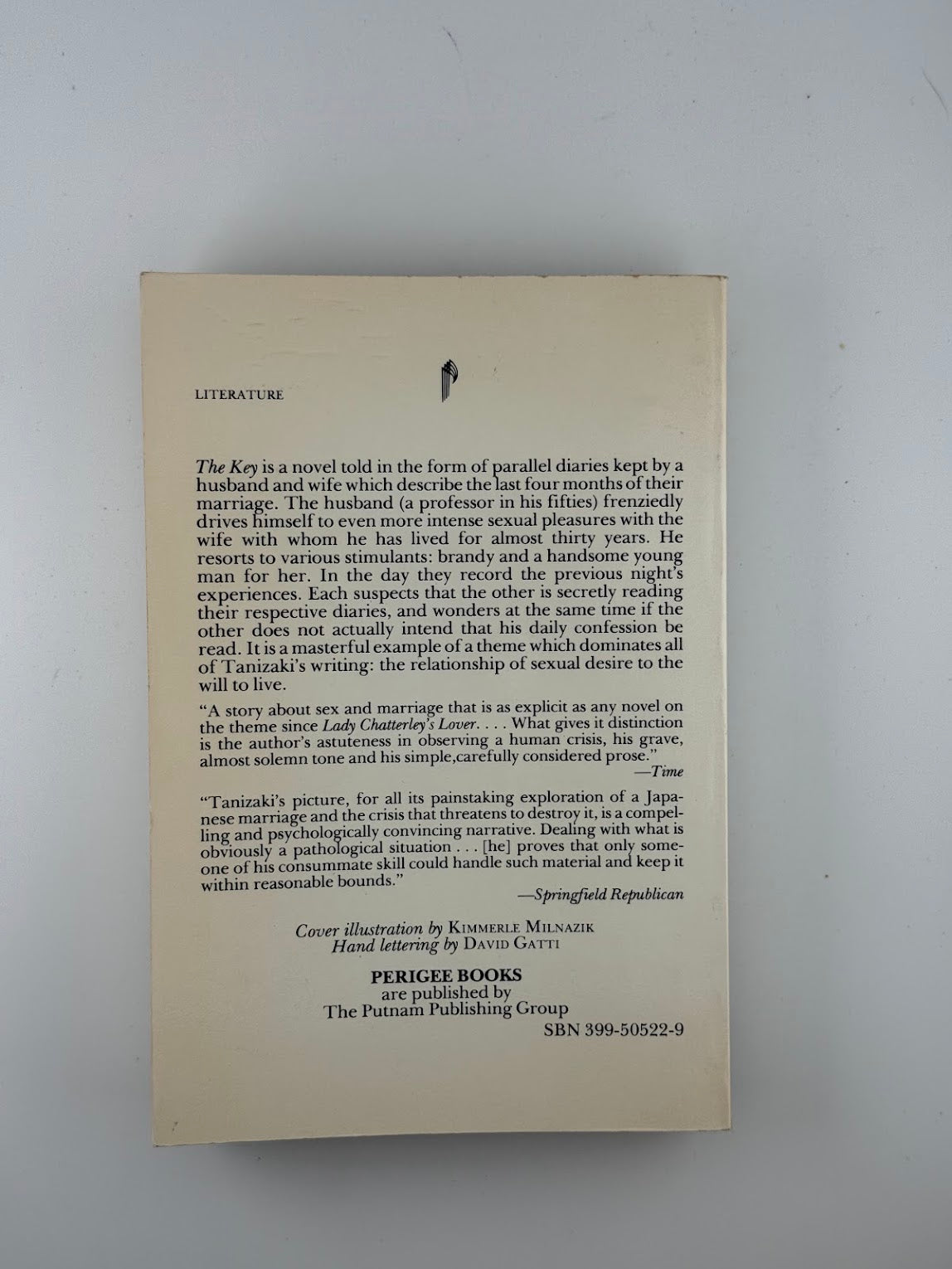 The Key by Junichiro Tanizaki