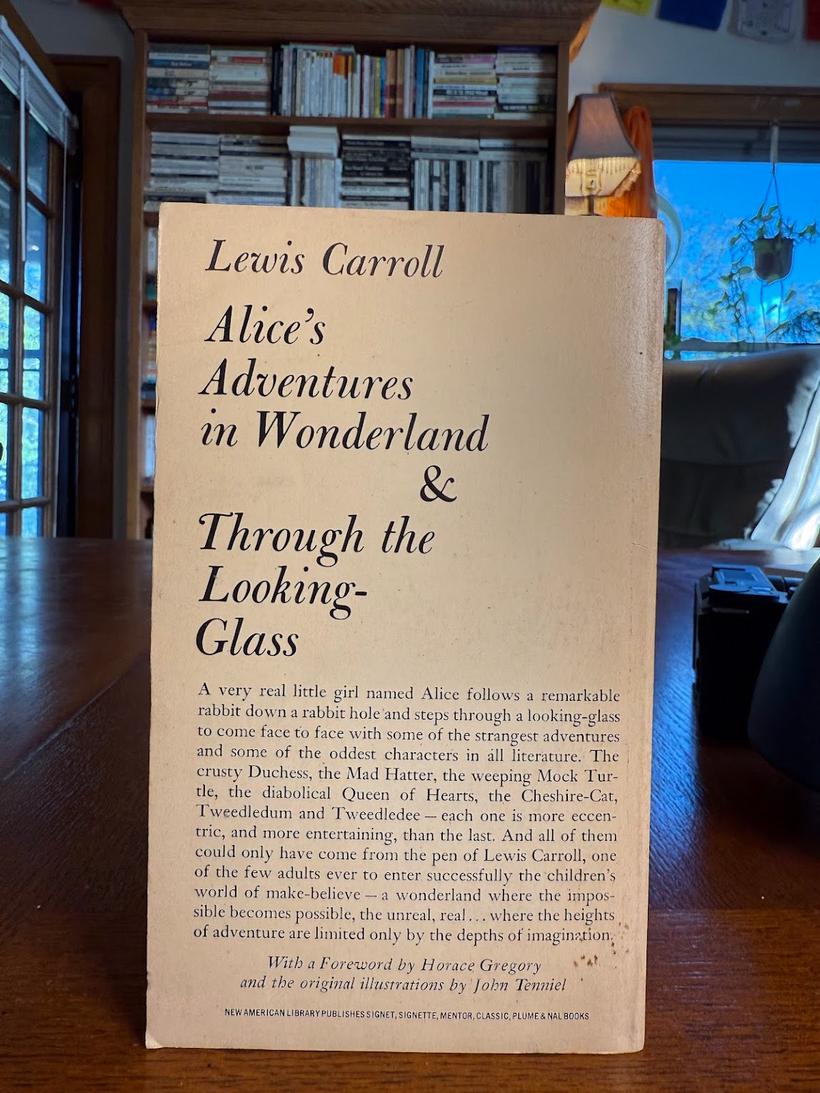 Alice's Adventures in Wonderland & Through the Looking Glass by Lewis Carroll