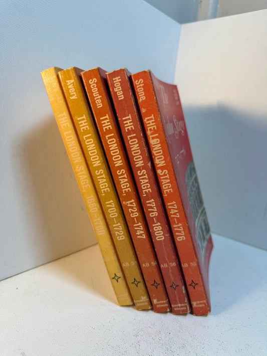 The London Stage A Critical Introduction 5 Vol.