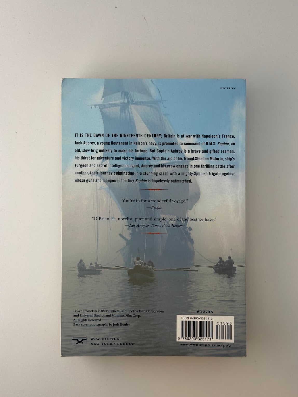 Master and Commander by Patrick O'Brian