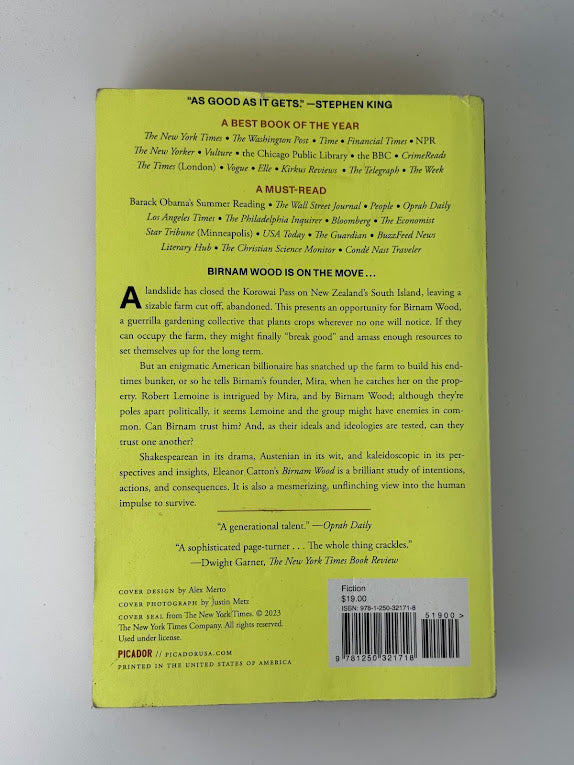 Birnam Wood by Eleanor Catton