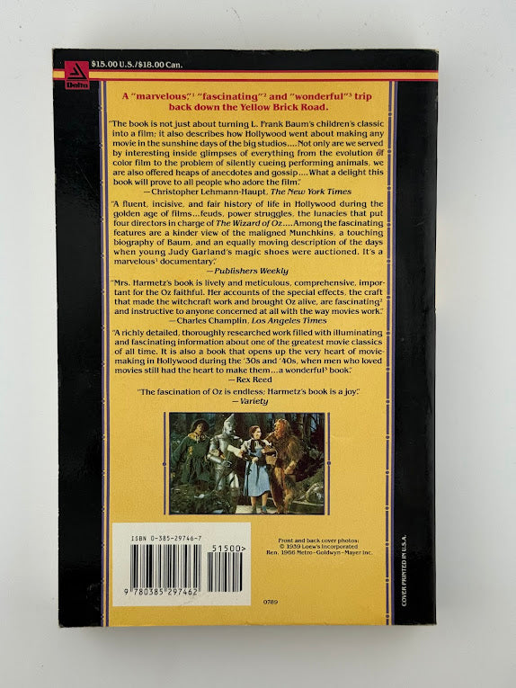 The Making of the Wizard of Oz by Aljean Harmetz