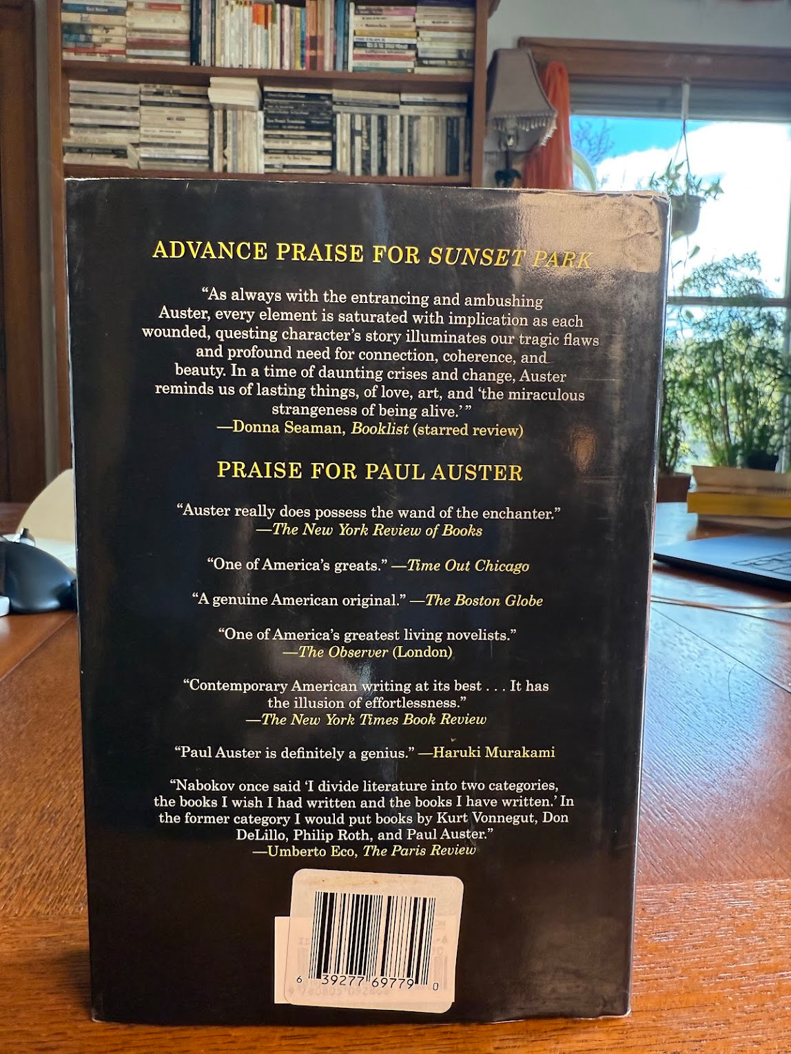 Sunset Park by Paul Auster