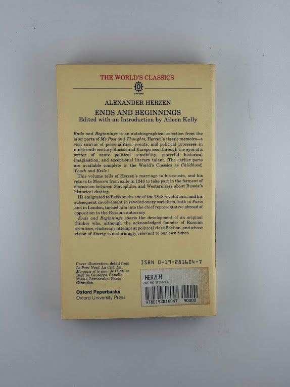 Ends and Beginnings by Alexander Herzen