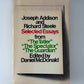Joseph Addison and Richard Steele Selected Essays edited by Daniel McDonald