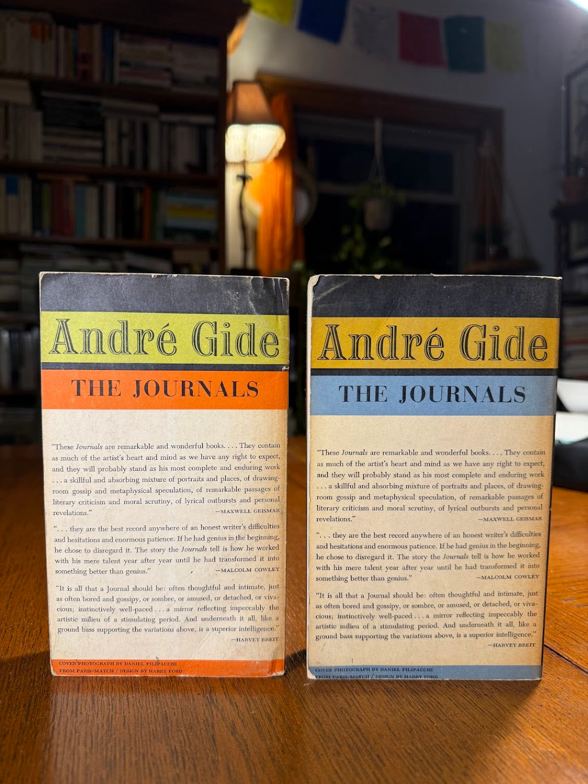The Journals of Andre Gide 2 Volume