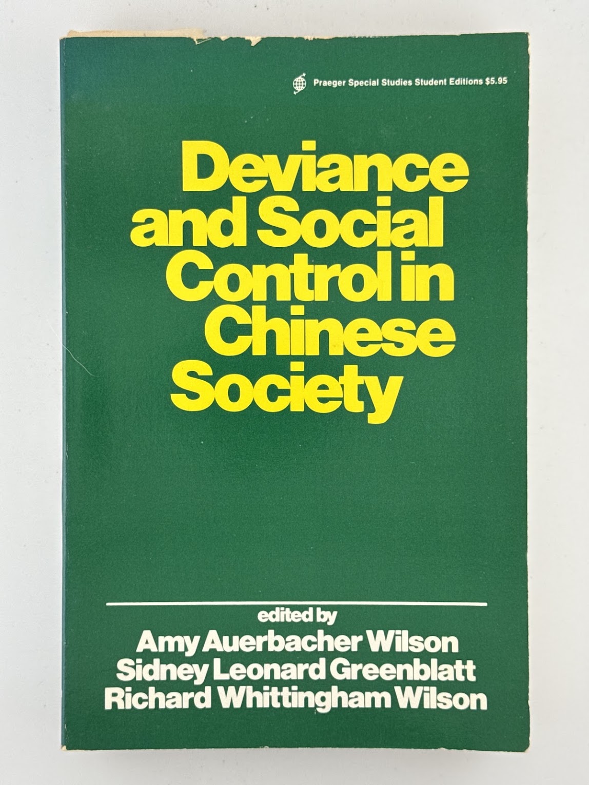 Deviance and Social Control in Chinese Society