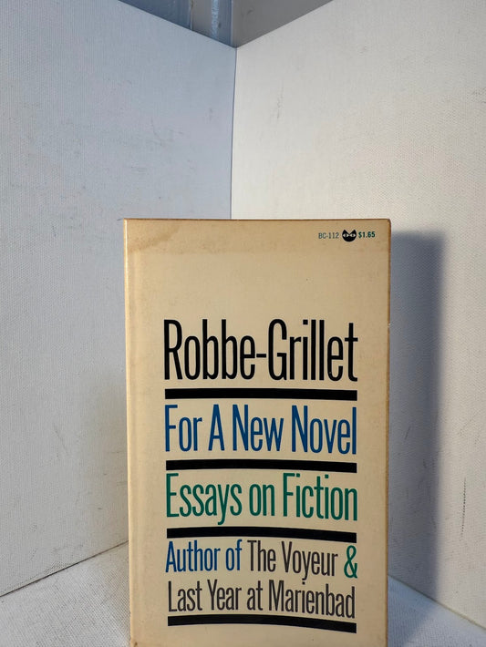 For a New Novel by Alain Robbe Grillet