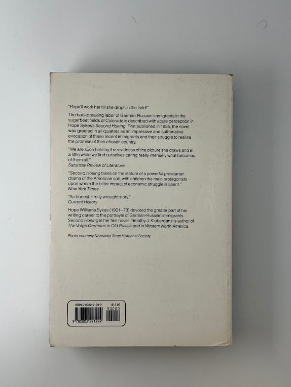 Second Hoeing by Hope Williams Sykes