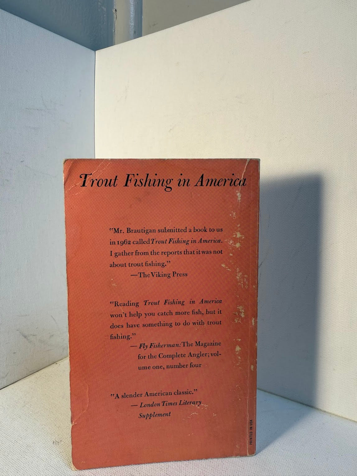 Trout Fishing in America by Richard Brautigan