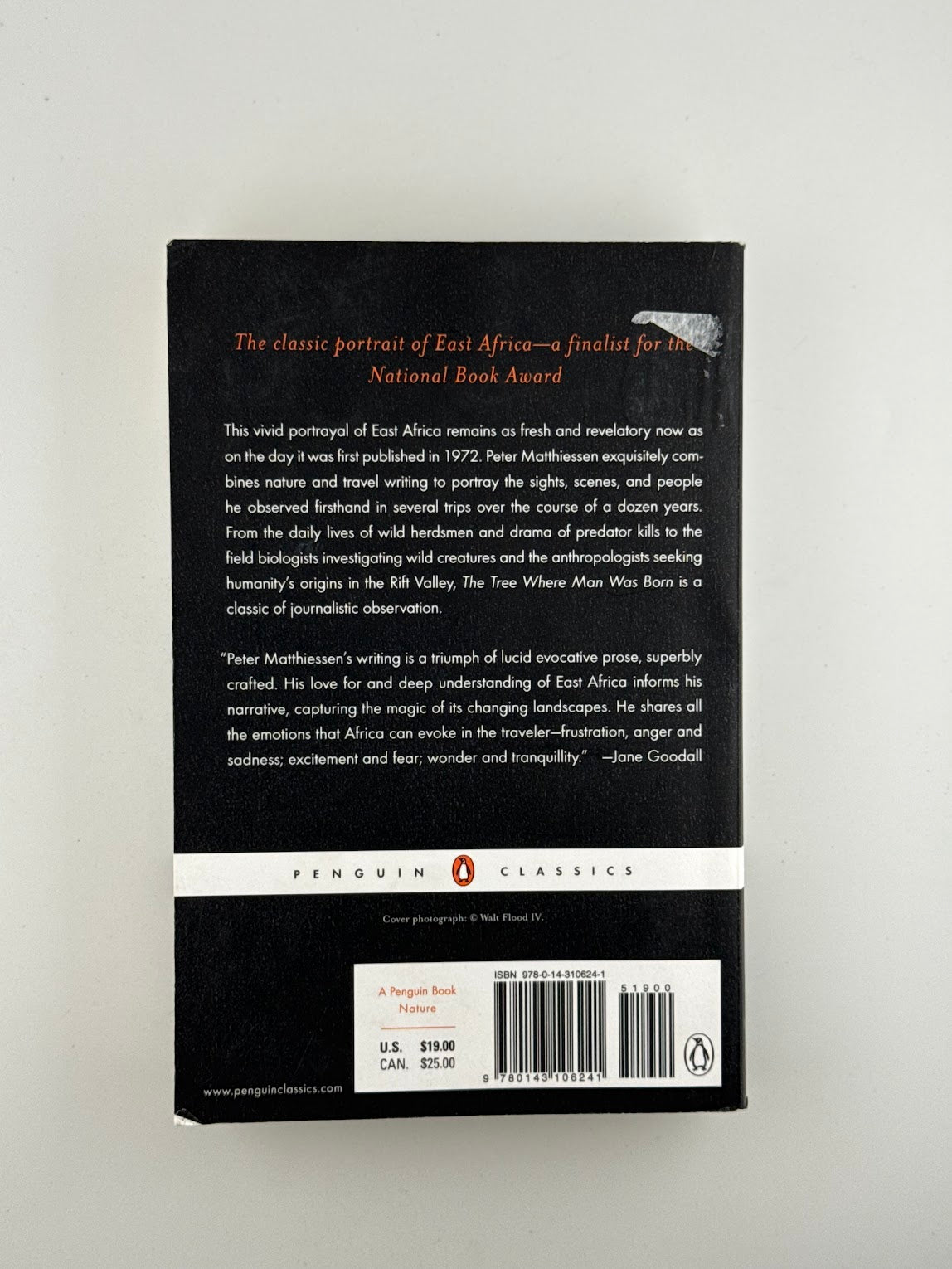 The Tree Where Man Was Born by Peter Matthiessen