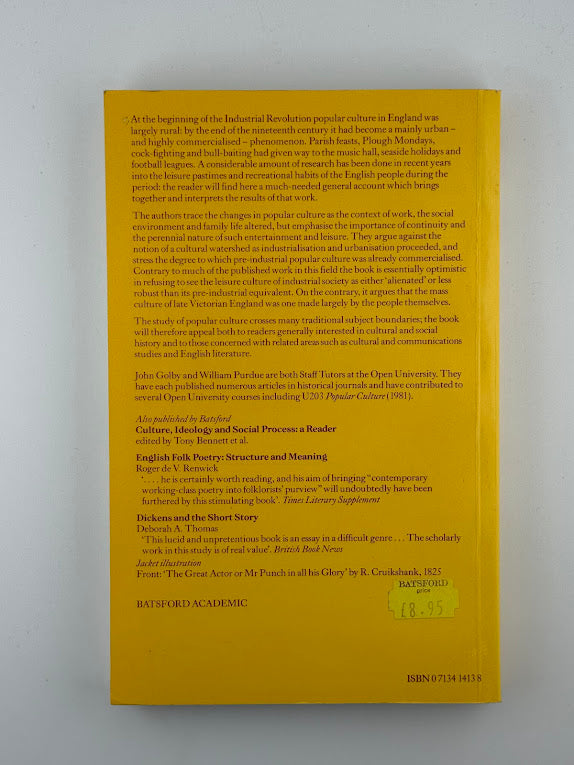 The Civilization of the Crowd by JM Golby & AW Purdue