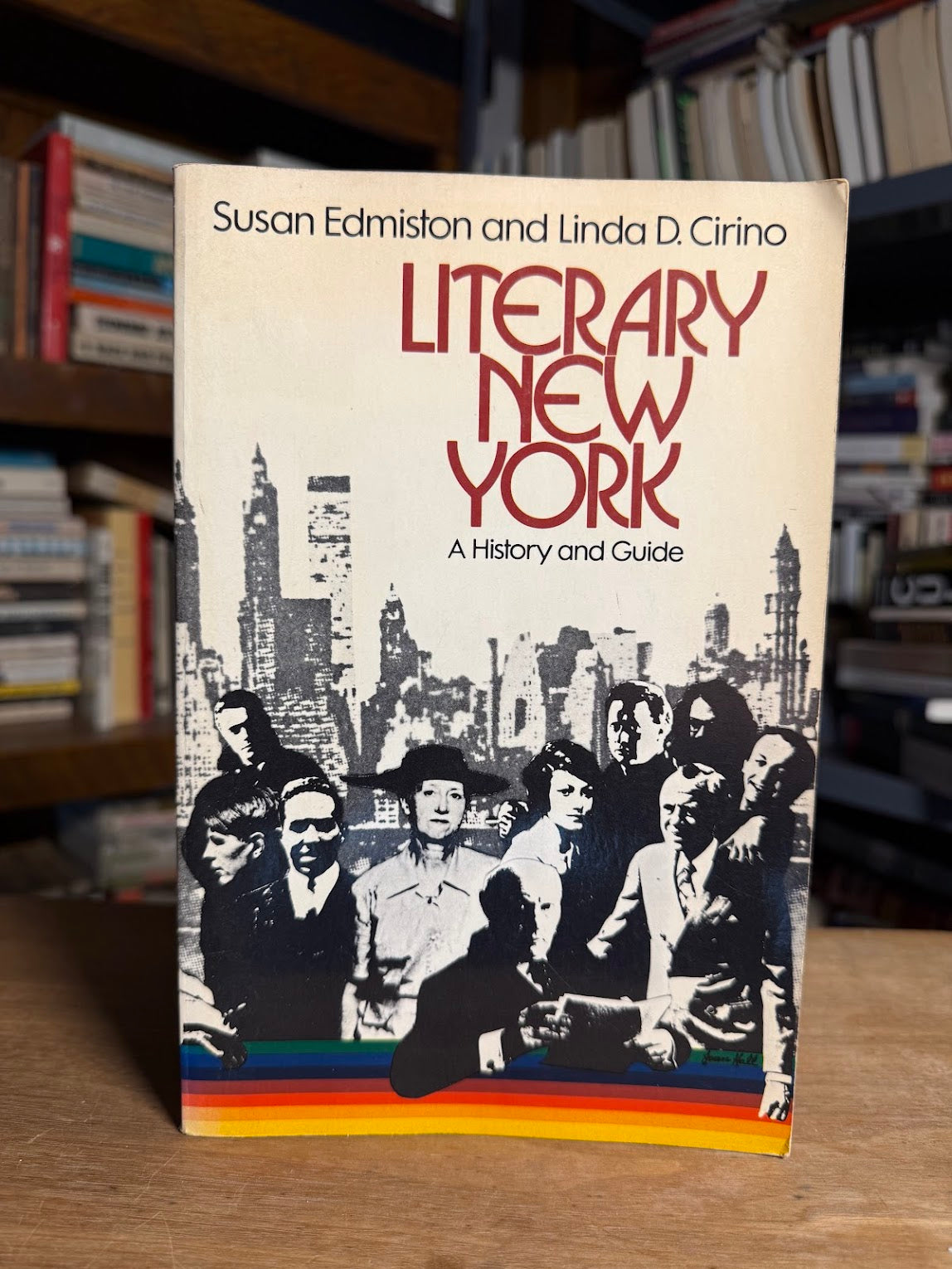 Literary New York - A History and Guide by Susan Edmiston and Linda D. Cirino