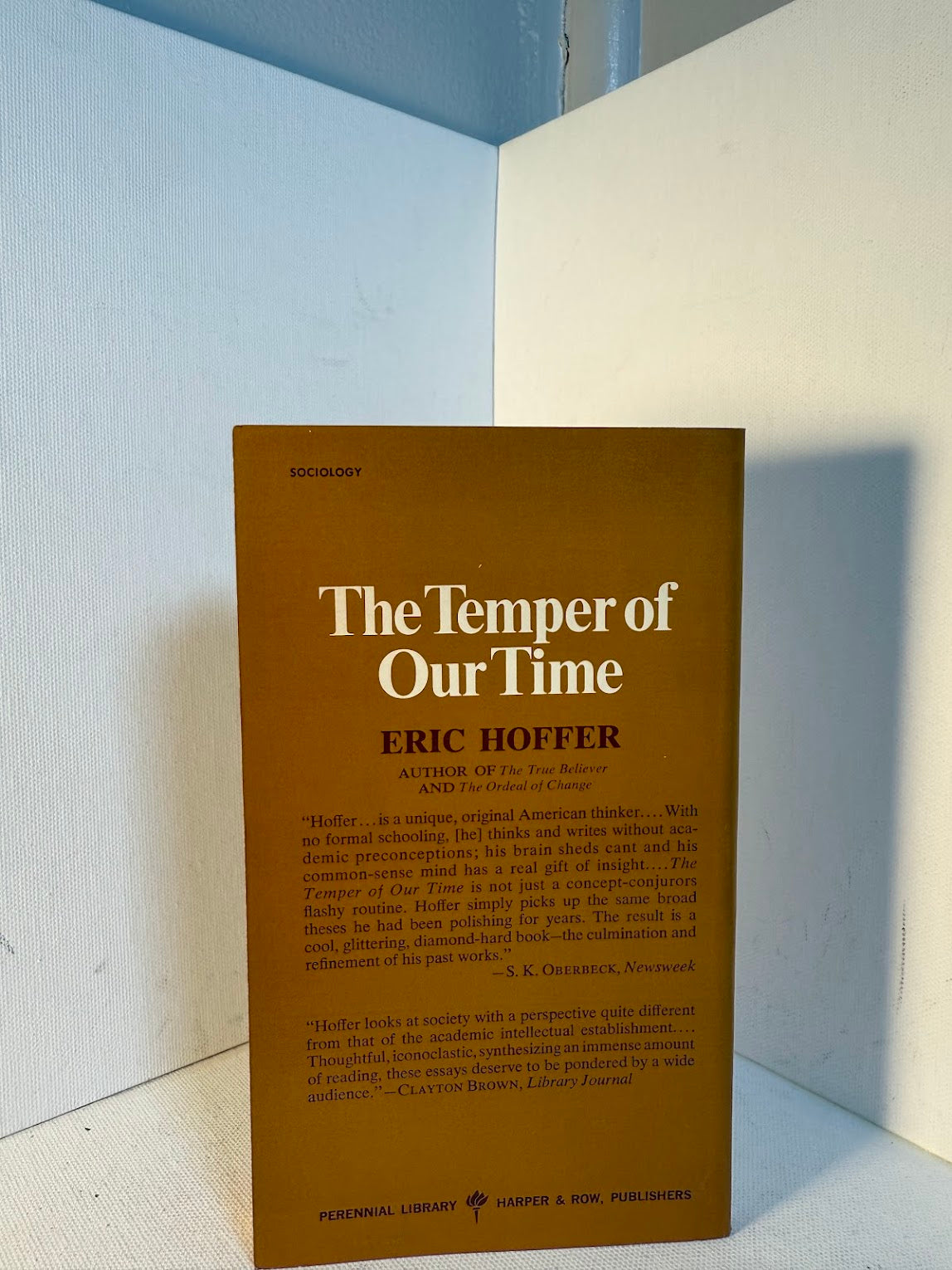 The Temper of Our Time by Eric Hoffer