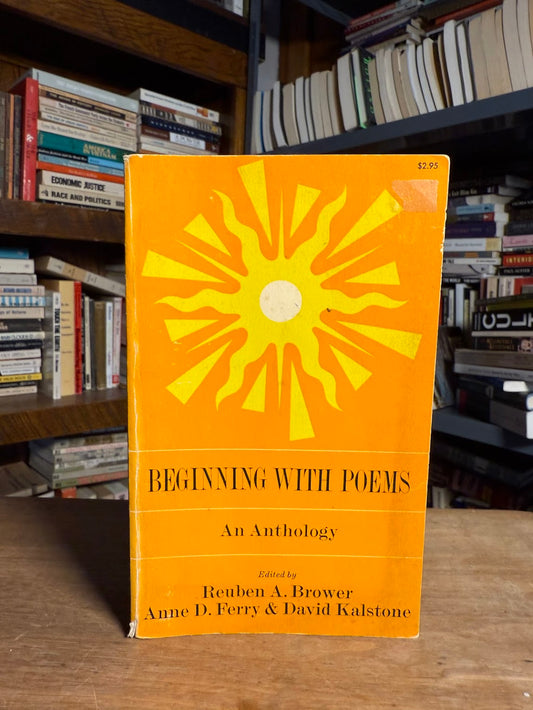 Beginning with Poems - An Anthology