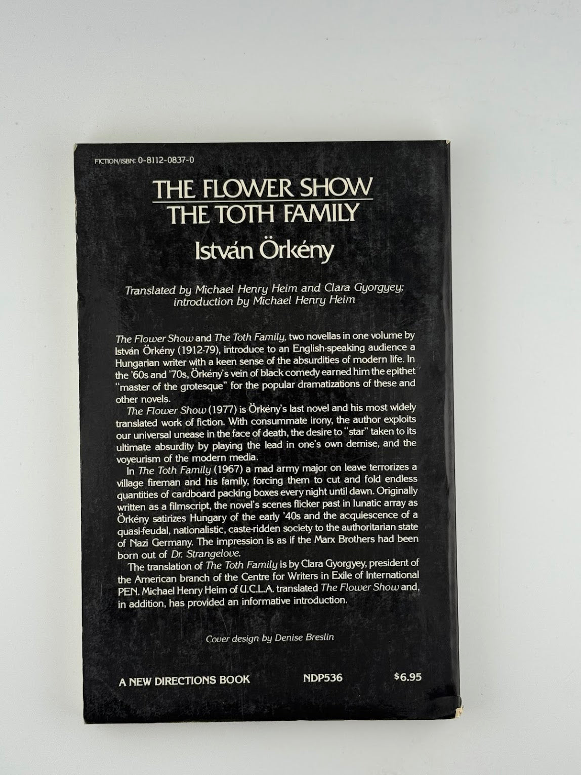 The Flower Show - The Toth Family by Istvan Orkeny
