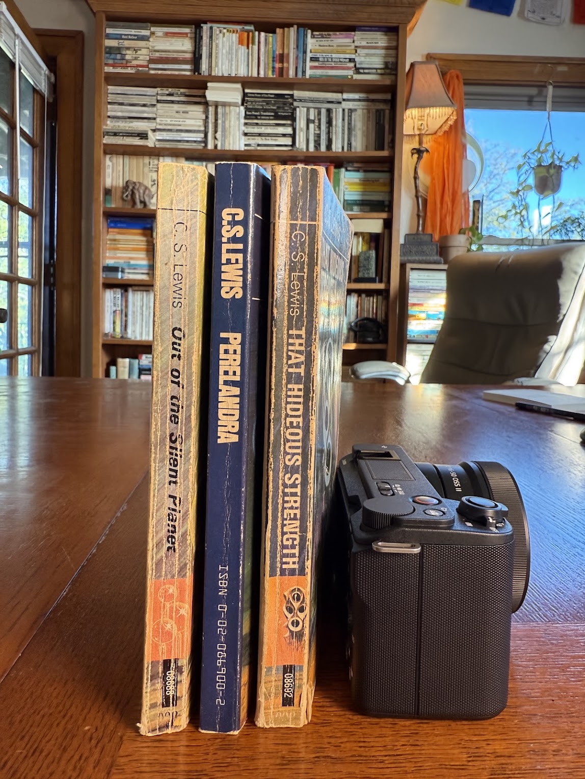 Out of the Silent Planet trilogy by C.S. Lewis