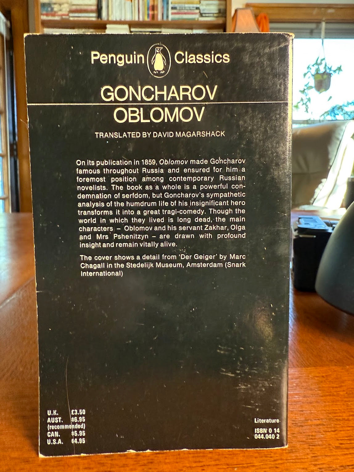 Oblomov by Goncharov