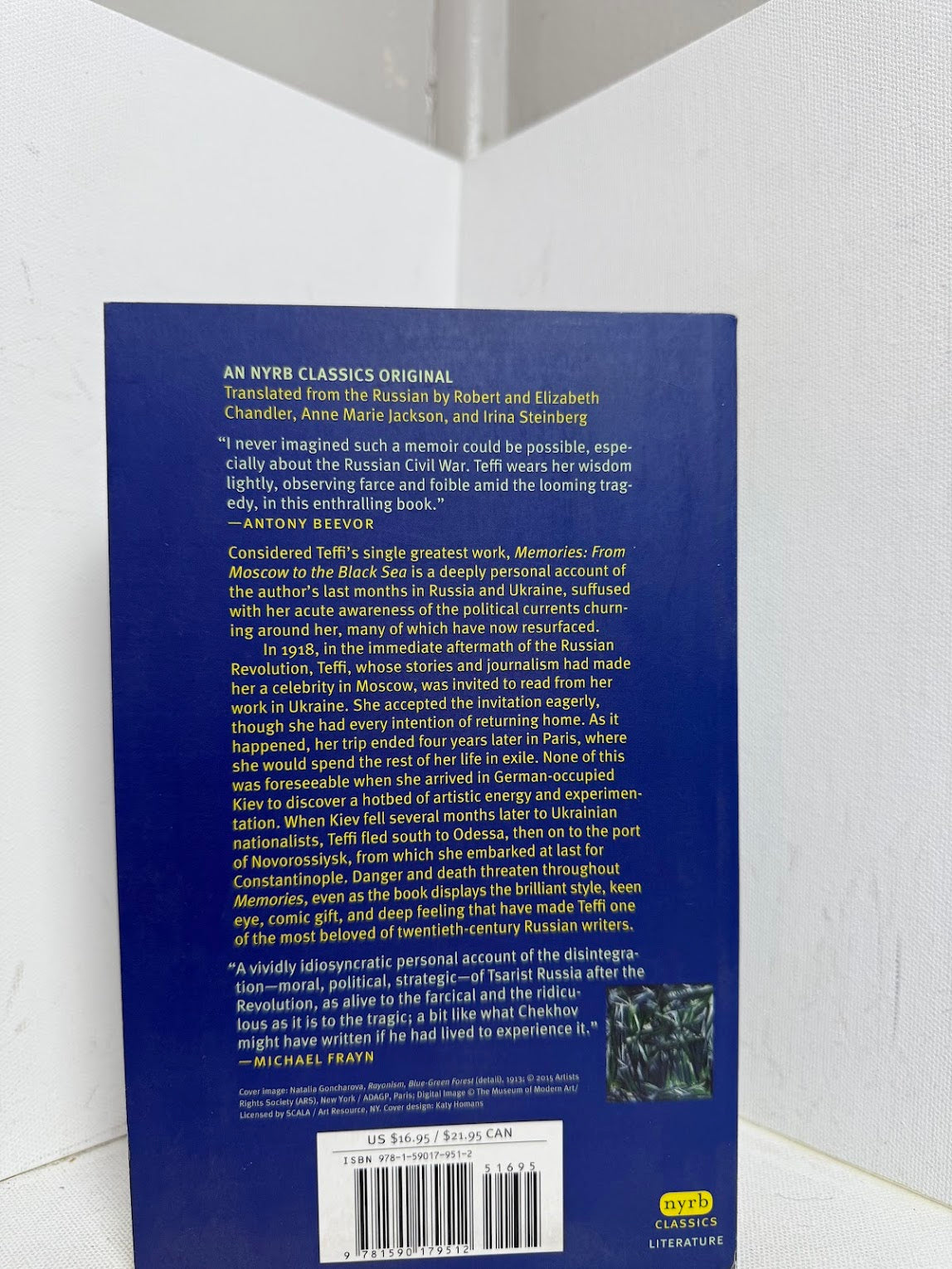 Memories - From Moscow to the Black Sea by Teffi