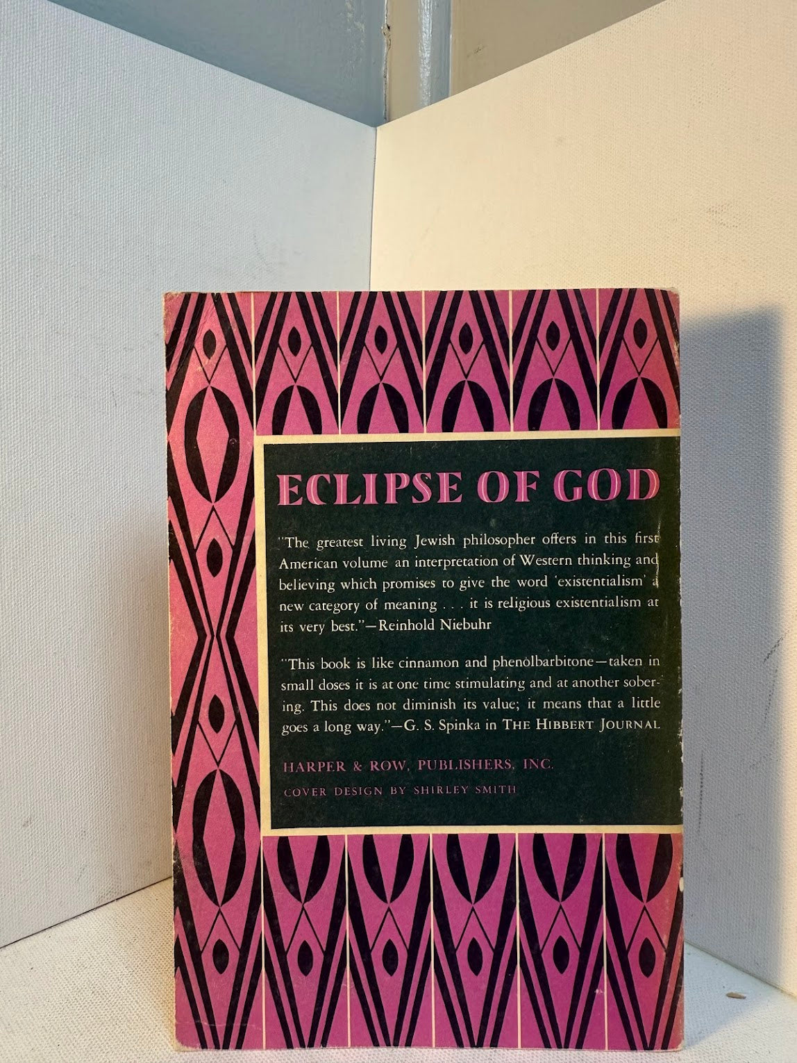 Eclipse of God by Martin Buber