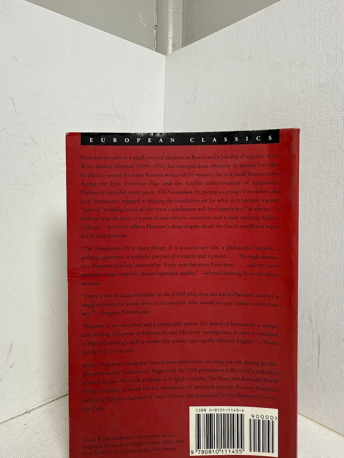 The Foundation Pit by Andrey Platonov