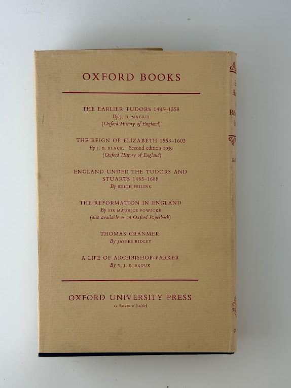 English Humanists and Reformation Politics Under Henry VIII and Edward VI by James Kelsey McConica