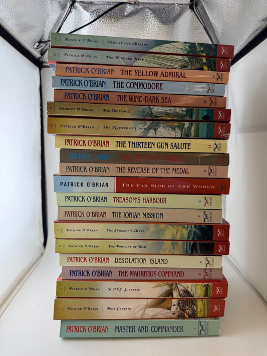 Books 1-20 of Patrick O'Brian Master and Commander Series