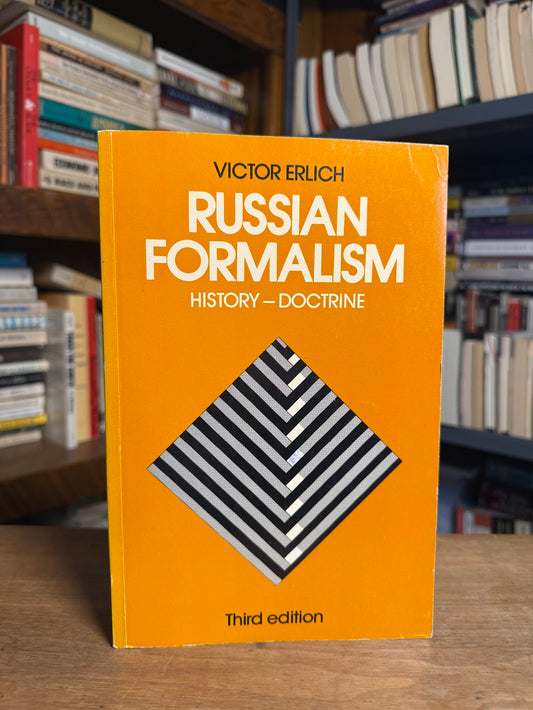 Russian Formalism History-Doctrine by Victor Erlich