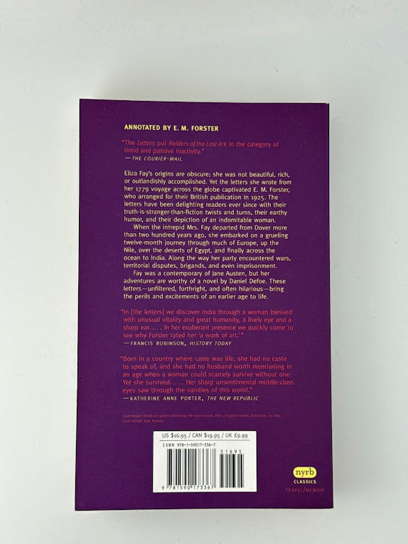 Original Letters From India by Eliza Fay