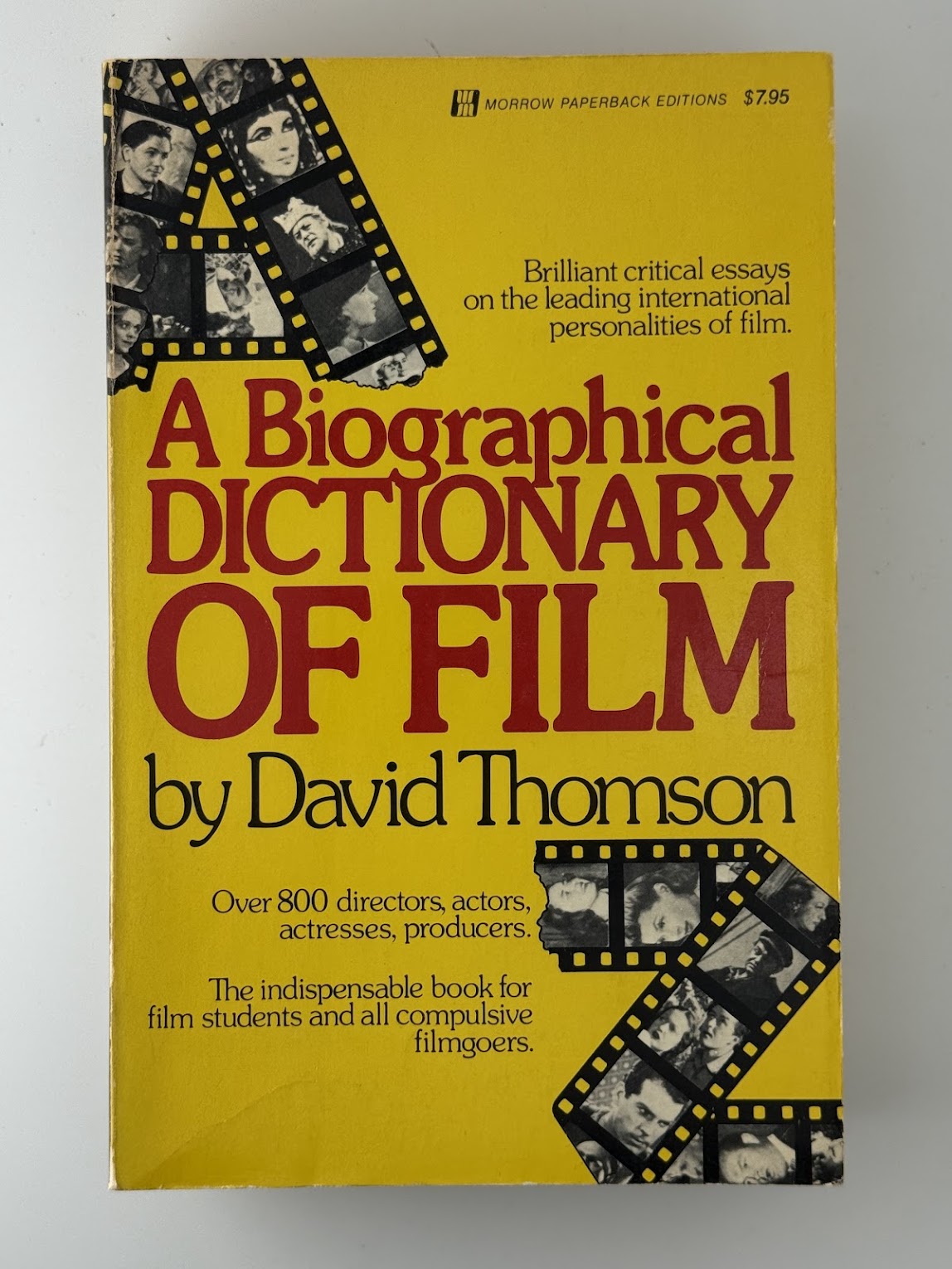 A Biographical Dictionary of Film by David Thomson