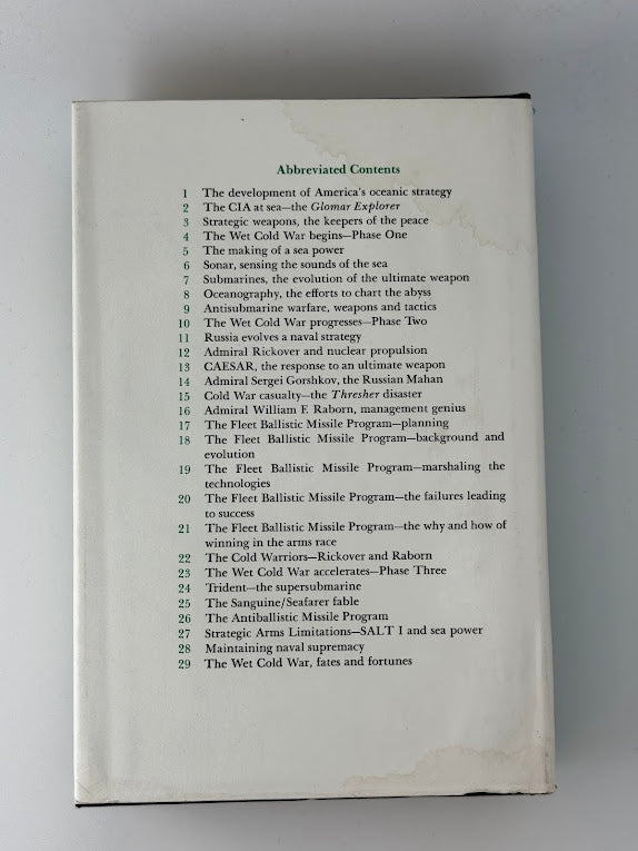 The Secret War for the Ocean Depths by Thomas S. Burns