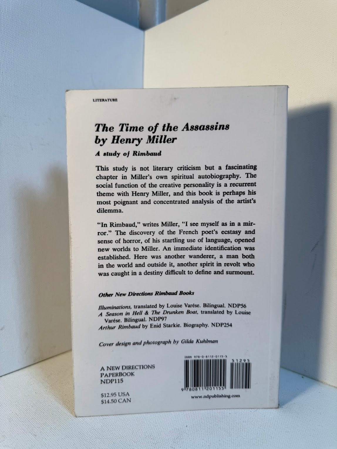 The Time of the Assassins by Henry Miller
