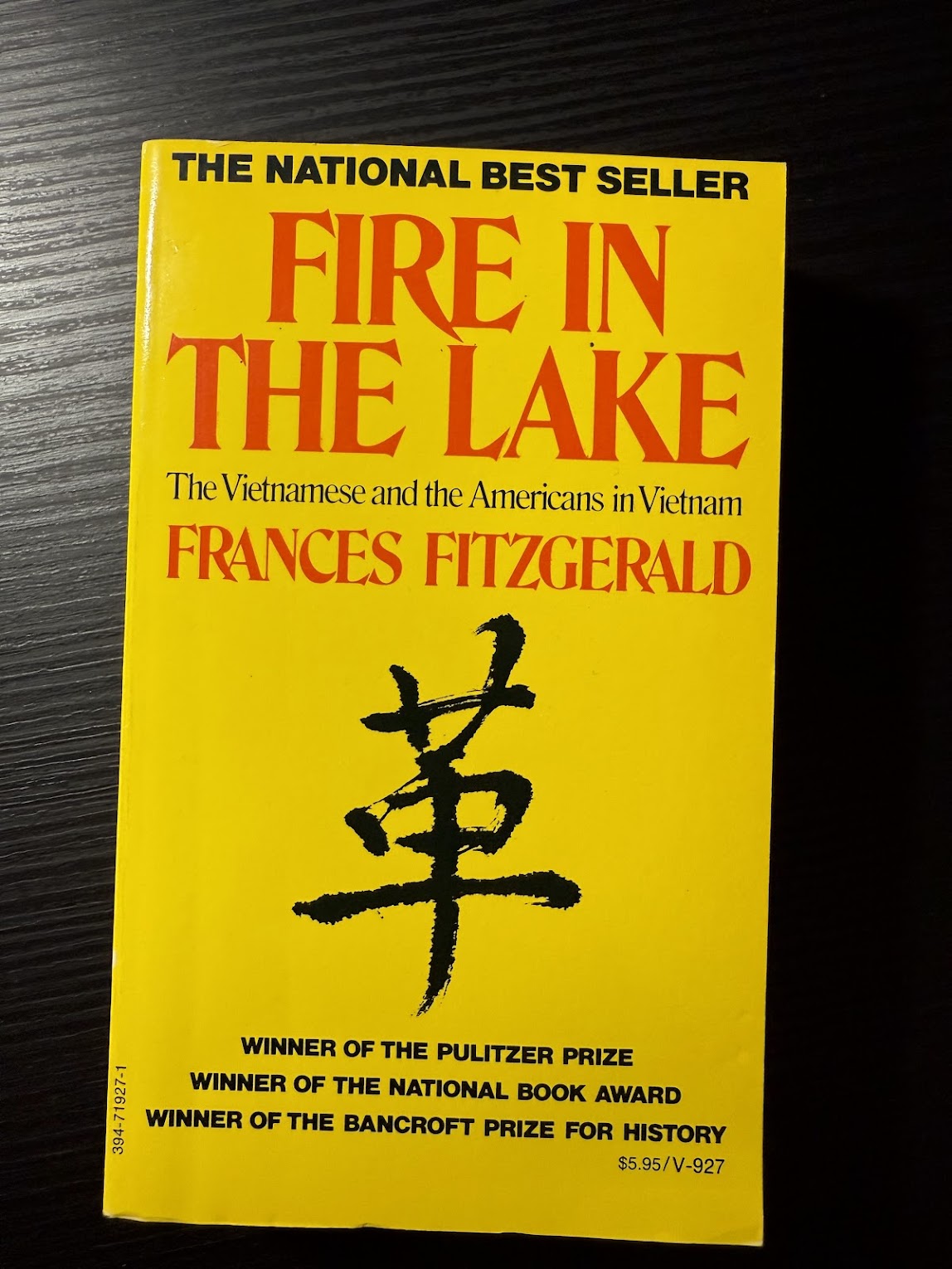 Fire in the Lake by Frances Fitzgerald