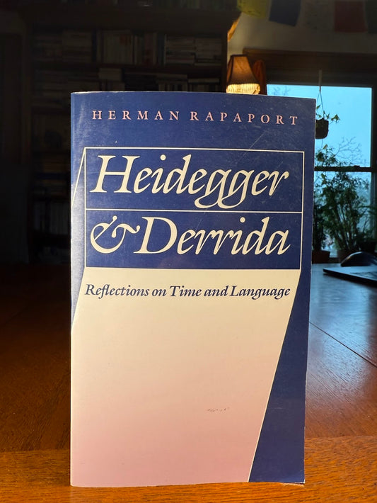 Heidegger & Derrida by Herman Rapaport