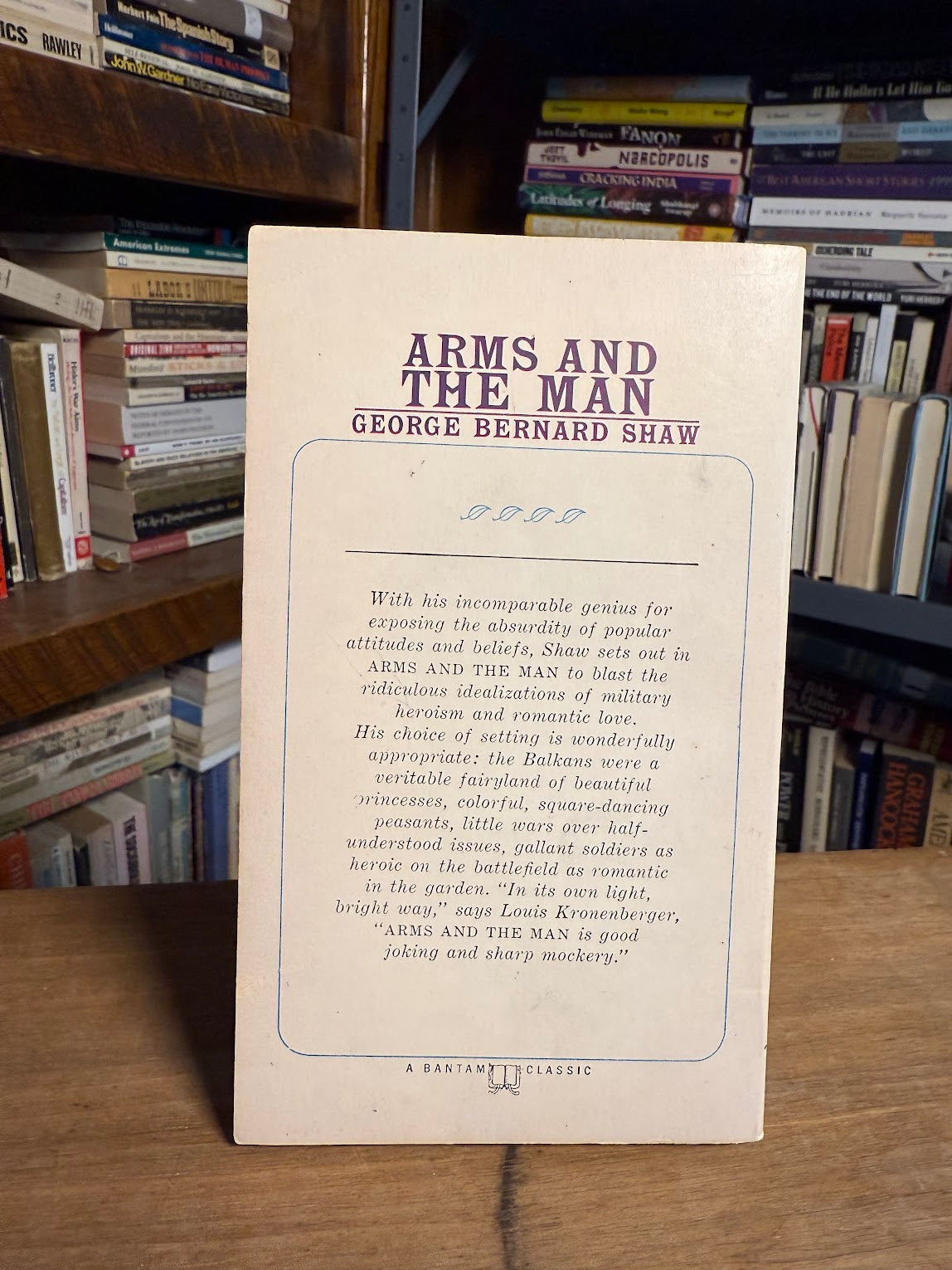 Arms and the Man by George Bernard Shaw