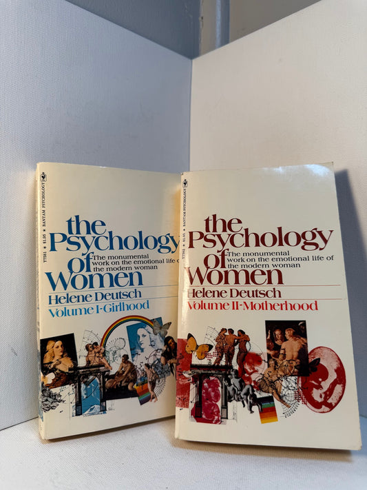 The Psychology of Women 2 Vol by Helene Deutsch