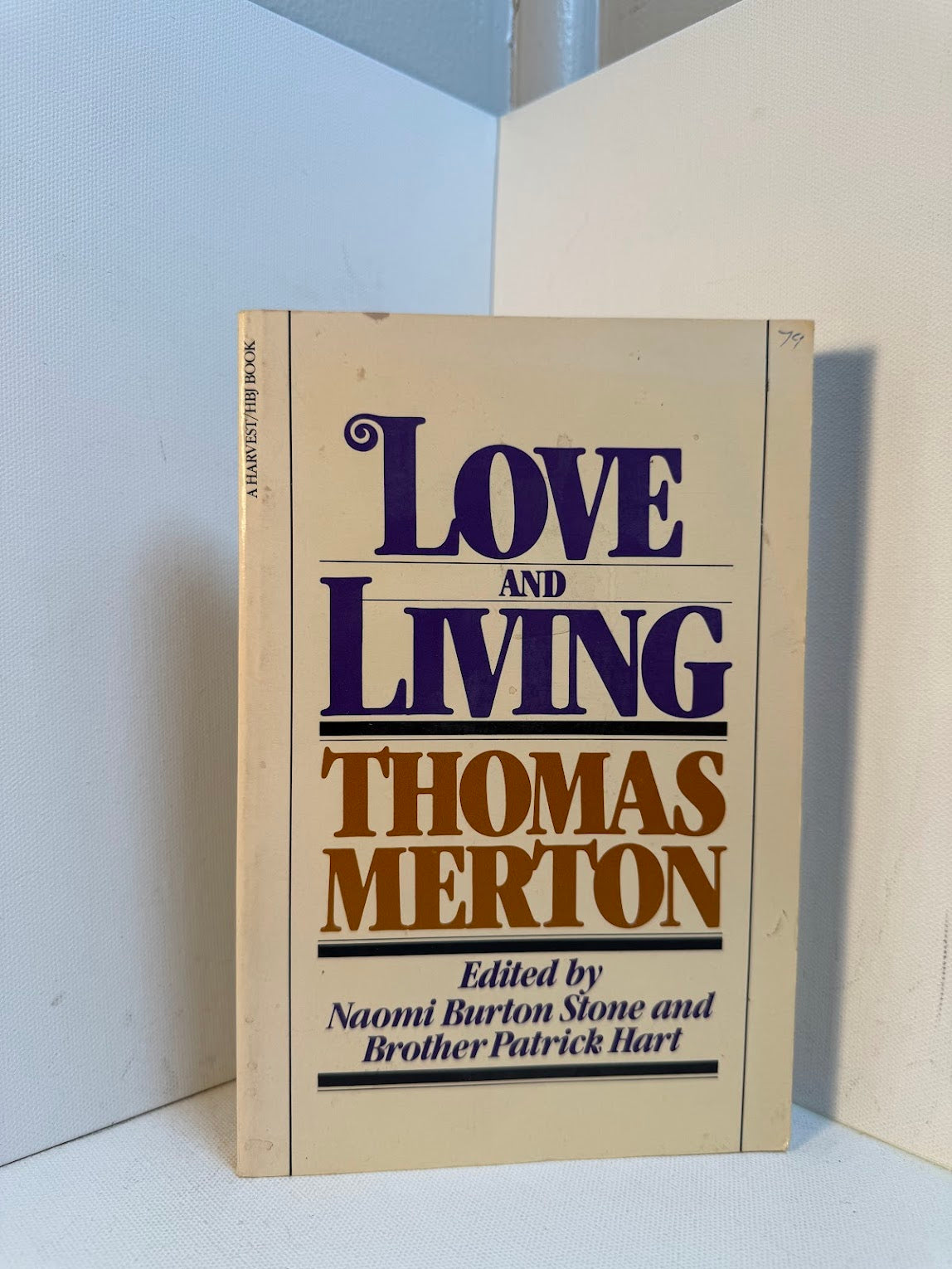 Love and Living by Thomas Merton