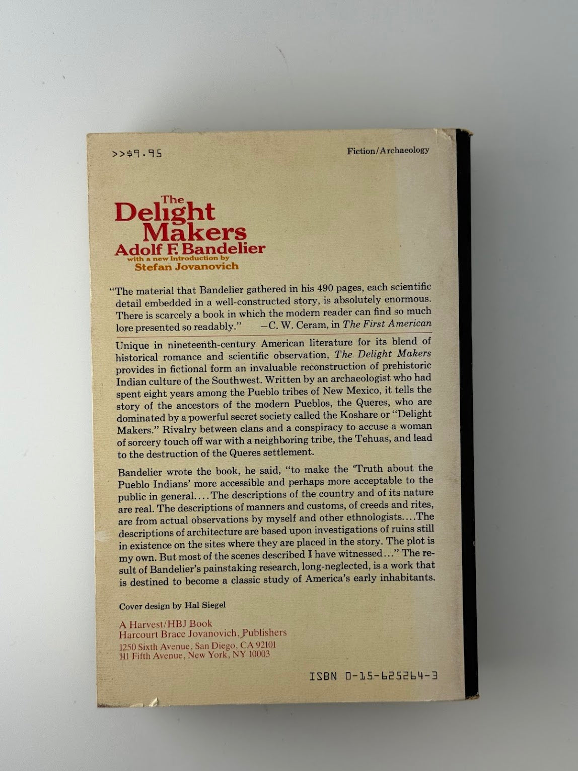 The Delight Makers by Adolf F. Bandelier