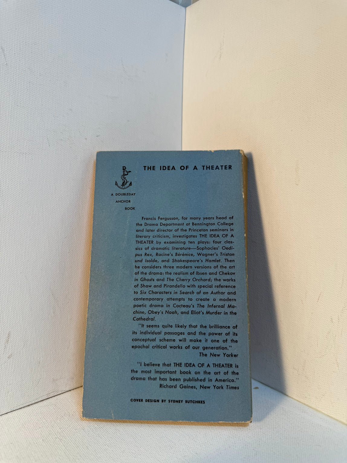 The Idea of a Theater by Francis Fergusson