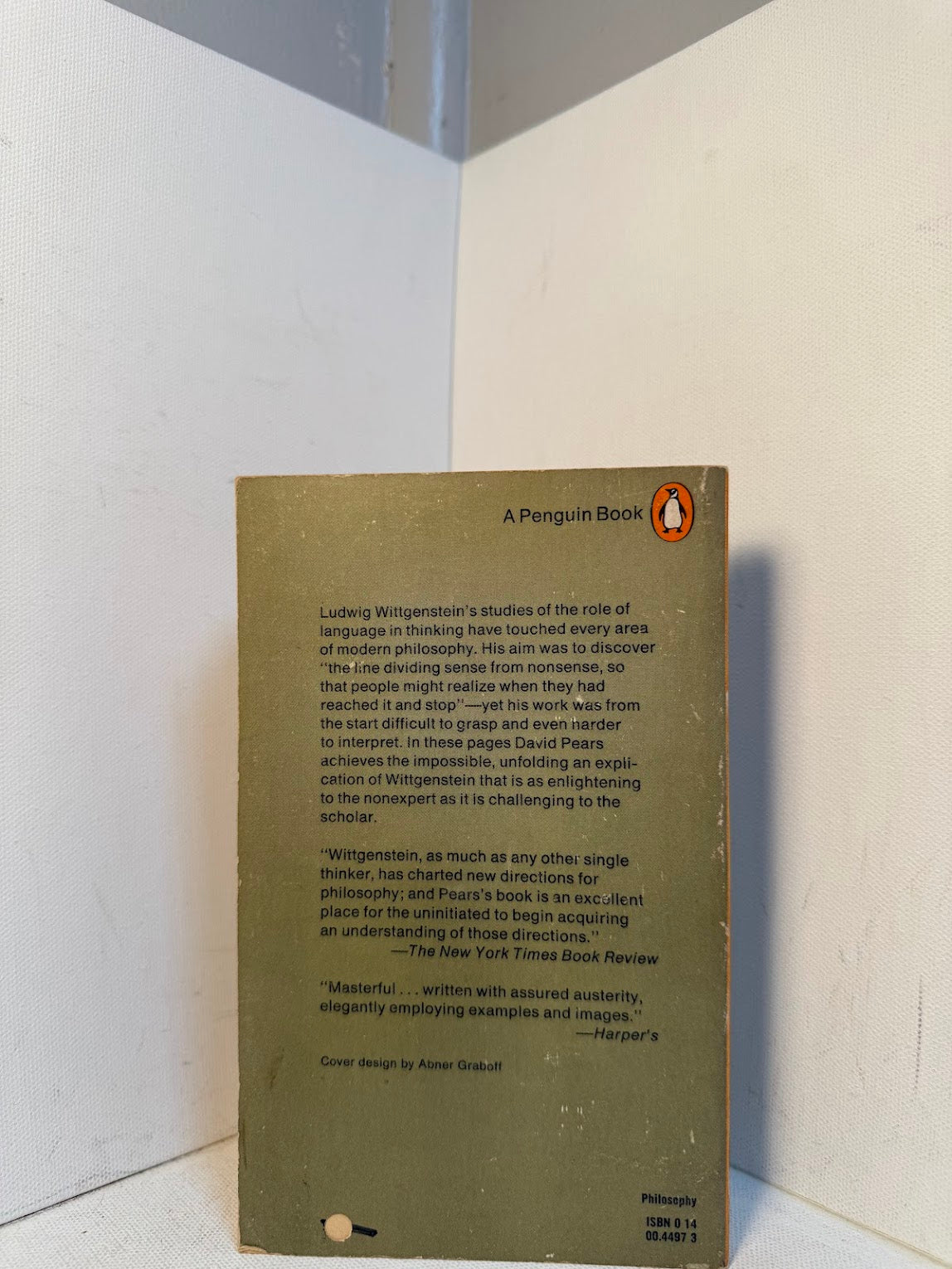 Ludwig Wittgenstein by David Pears