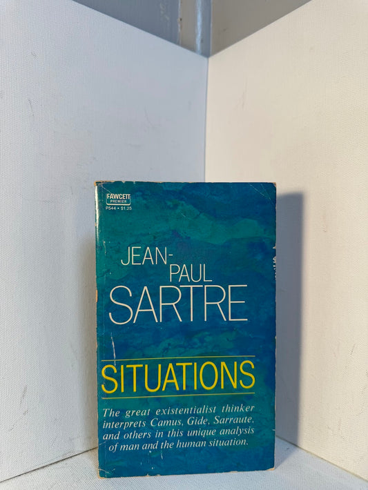 Situations by Jean Paul Sartre
