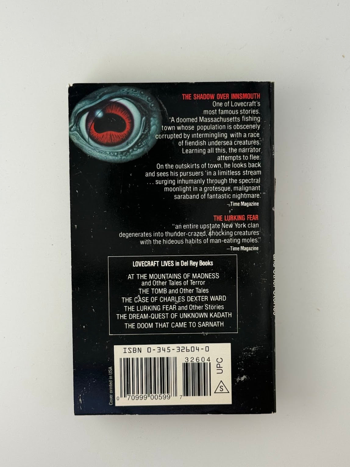 The Lurking Fear and Other Stories by H.P. Lovecraft